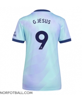 Billige Fotballdrakt Arsenal Gabriel Jesus #9 Replika Tredjedrakt Dame 2024-25 Kortermet